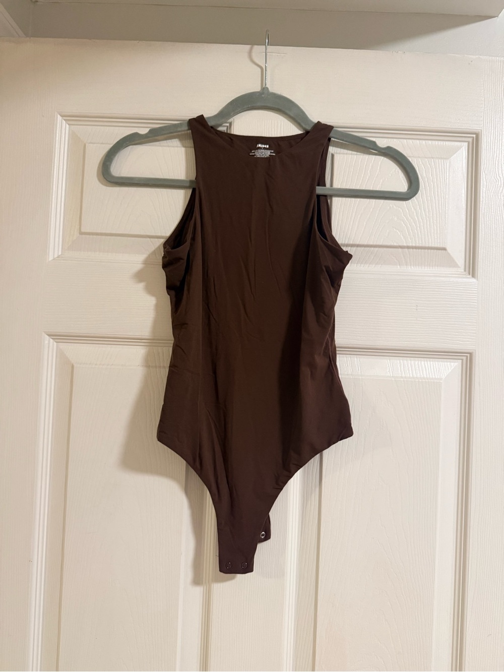 SKIMS Brown Sleeveless Women's Bodysuit
